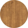thumbnail image 1 of Ahgly Company Indoor Round Abstract Brown Modern Area Rugs, 4' Round, 1 of 4