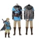 thumbnail image 1 of Game Legend Link Cosplay For Adults Kids Tears Of The Kingdom Costume Full Set Male Halloween Carnival Costume, 1 of 5