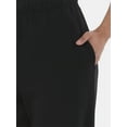 thumbnail image 4 of No Boundaries Wide-Leg Fleece Pants, 30” Inseam, Women’s and Women’s Plus, 4 of 5