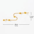 thumbnail image 3 of TOWED22 S Shaped Coat Hooks For Hanging Coats Coat Rack Wall Mounted Metal Hook Rack Key Coat Towel Holder With 5 Hooks,Gold, 3 of 5