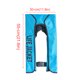 thumbnail image 5 of Chalecas de vida inflables manuales para adultos portátiles con preserva de la seguridad de la cinta reflectante grandes nadadores de la flotabilidad de los deportes acuáticos azules AweSitey OD003362-07, 5 of 5