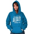 thumbnail image 3 of Dont Even Think About It Attitude Hoodie Sweatshirt Women Brisco Brands M, 3 of 6