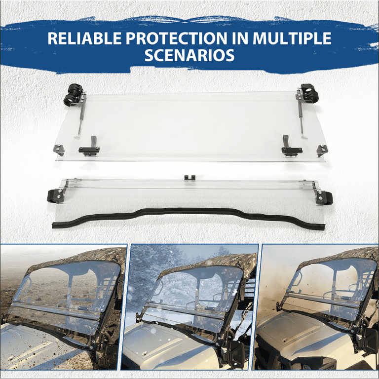 24WB10PB（KAMOME 24WB10PB（KAMOME Kojem 3-in-1 Flip Windshield Scratch