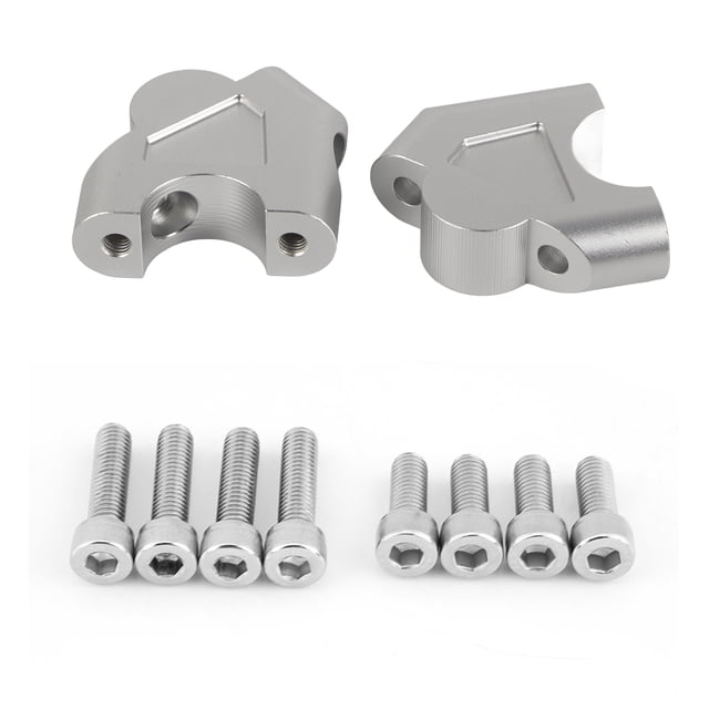 Adaptadores de altura de abrazadera para elevador de manillar de motocicleta de aluminio CNC para R1200GS LC ADV 14-18