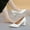 #198-White, variant on Women's Chunky Heel High Heels - Fashion Casual Slip On Pointed Toe Low Cut Pumps with Solid Color Design for All-Season Wear