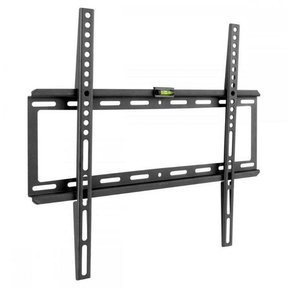 Barkan E302- 29-65 in. Flat & Curved Fixed TV Wall Mount, Black