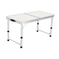 thumbnail image 2 of Mesa plegable mesa de comedor portátil ligera para senderismo de patio mochilado Tubo redondo, 2 of 8