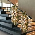 thumbnail image 2 of Guirnalda LED Guirnalda Pino/Arco Luz navideña para puerta principal Pared Ventana Escalera, 2 of 6