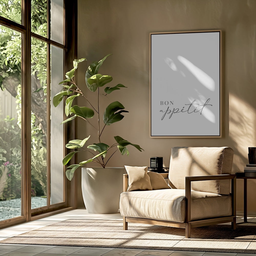絵画 Bonappetito Bon appétit Framed Art Modern Wall Decor - Walmart.com
