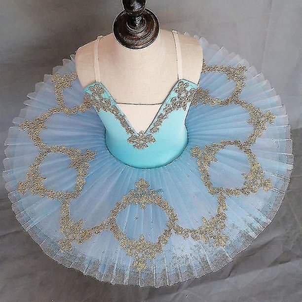 2023-niñas Luz LED Profesional Ballet Tutu Glow Bailarina Vestido de ballet Niños Adultos Luminoso Fiesta de cumpleaños Traje de baile Ropa de baile-r