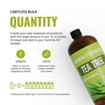 thumbnail image 5 of Lab Bulks Essential Oil Tea Tree Essential Oil 16 oz Big Bottle for Diffuser, Face, Hair, Aromatherapy, and Tea Tree Spray (473 ml), 5 of 9