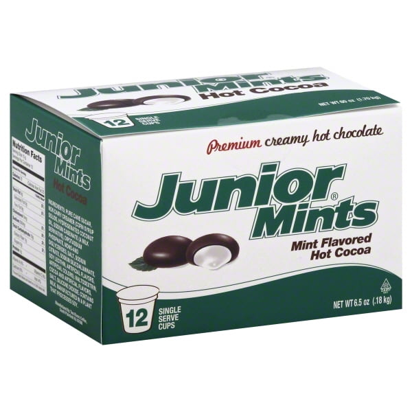 Junior Mints Chocolate Mint Hot Cocoa K-Cups 12 Count