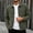 Green, variant on Men's Corduroy Jacket Lapel Collar Full Zip Up Long Sleeve Casual Coat Classic Textured Outerwear with Pockets
