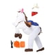 thumbnail image 3 of Disfraz de caballo inflable, divertido disfraz de Halloween para fiesta, decoración para juegos de disfraces. Blanco, 3 of 10