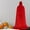 Red, variant on BELOVING Velvet Hooded Cloak Long Robe Witch Capes Halloween Costume 170cm Black