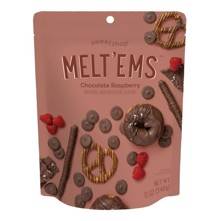 Sweetshop Melt'ms Chocolate Raspberry Melting Chocolate, 12oz