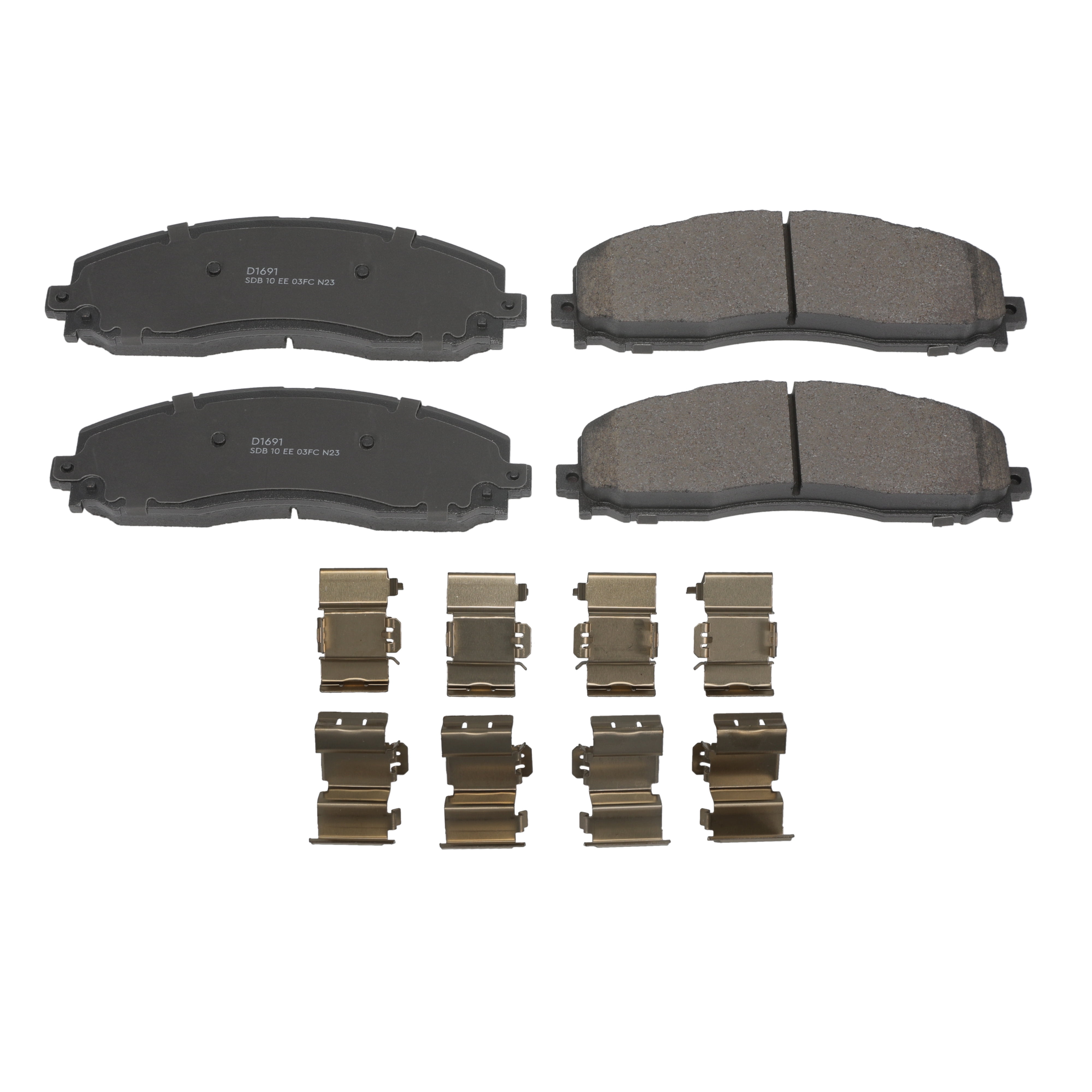 Winstop Brake Pad Set, Rear WS.1691.0.M, Ford F-250 Super Duty 2022-2013