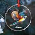 thumbnail image 3 of Mockingbird Glass Christmas Ornament 2025, Custom Name Mockingbird Lover Xmas Glass Ornaments Gift, Beautiful Mockingbird Xmas Ornament Decor, Personalized Mockingbird Christmas Ornaments, 3 of 6