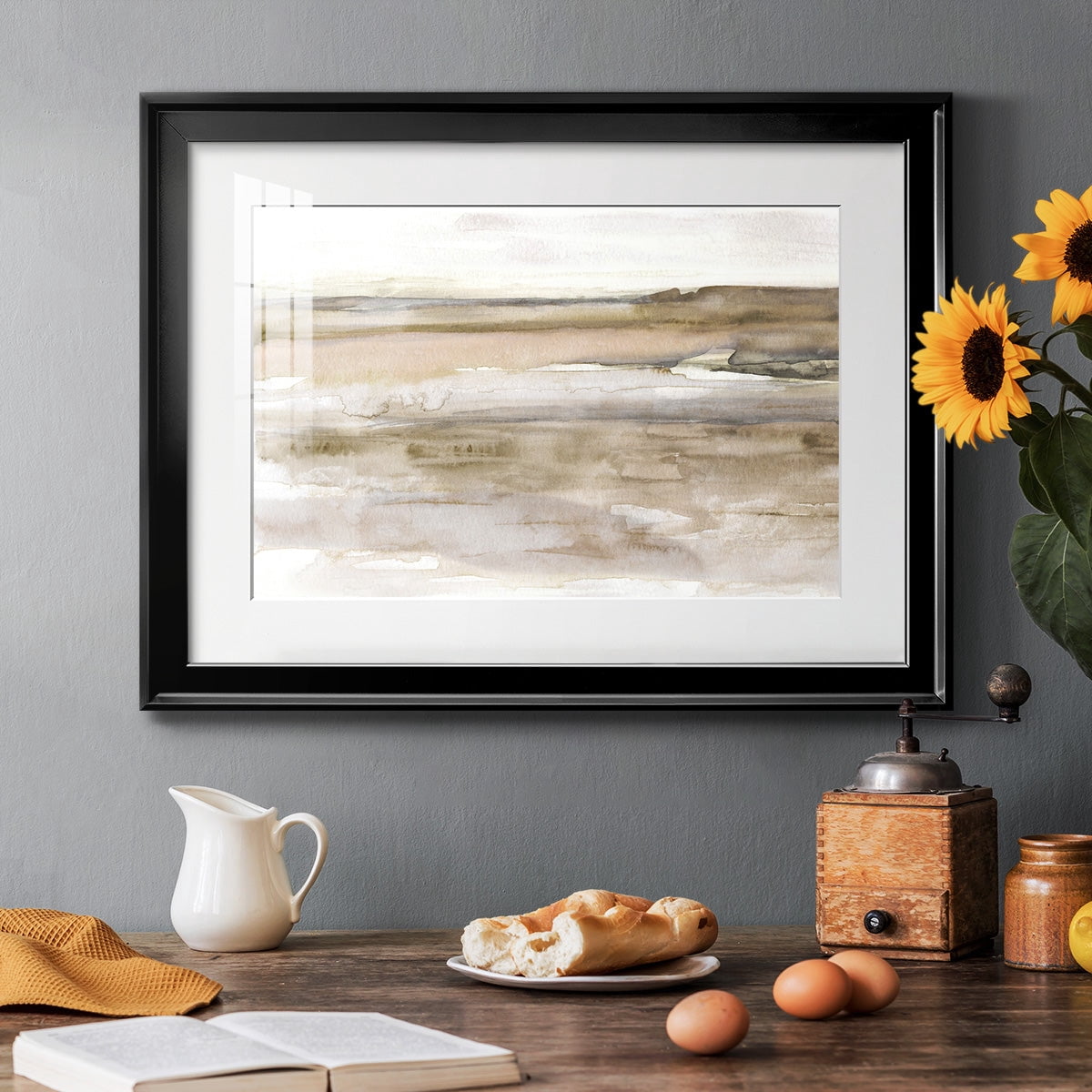 Sunset Bay Premium Framed Print - Ready to Hang