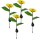 thumbnail image 1 of Luz Solar de Exterior Outdo con Forma de Girasol y 8 Ledes para Jardín o Patio, 1 of 1