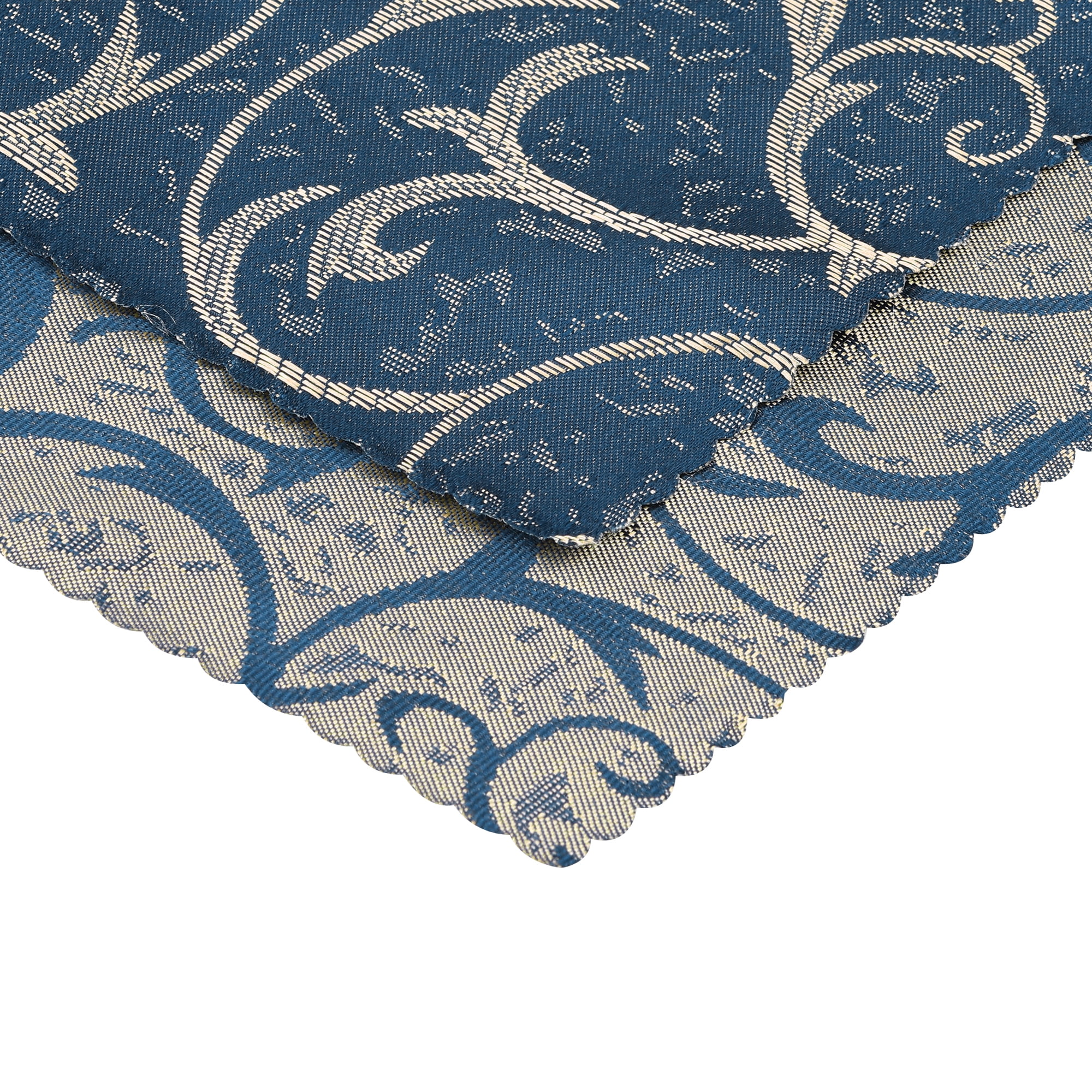 Unique Bargains 6 Pack Cocktail Napkins Great Napkins for Dinner Wedding Restaurant Party Blue