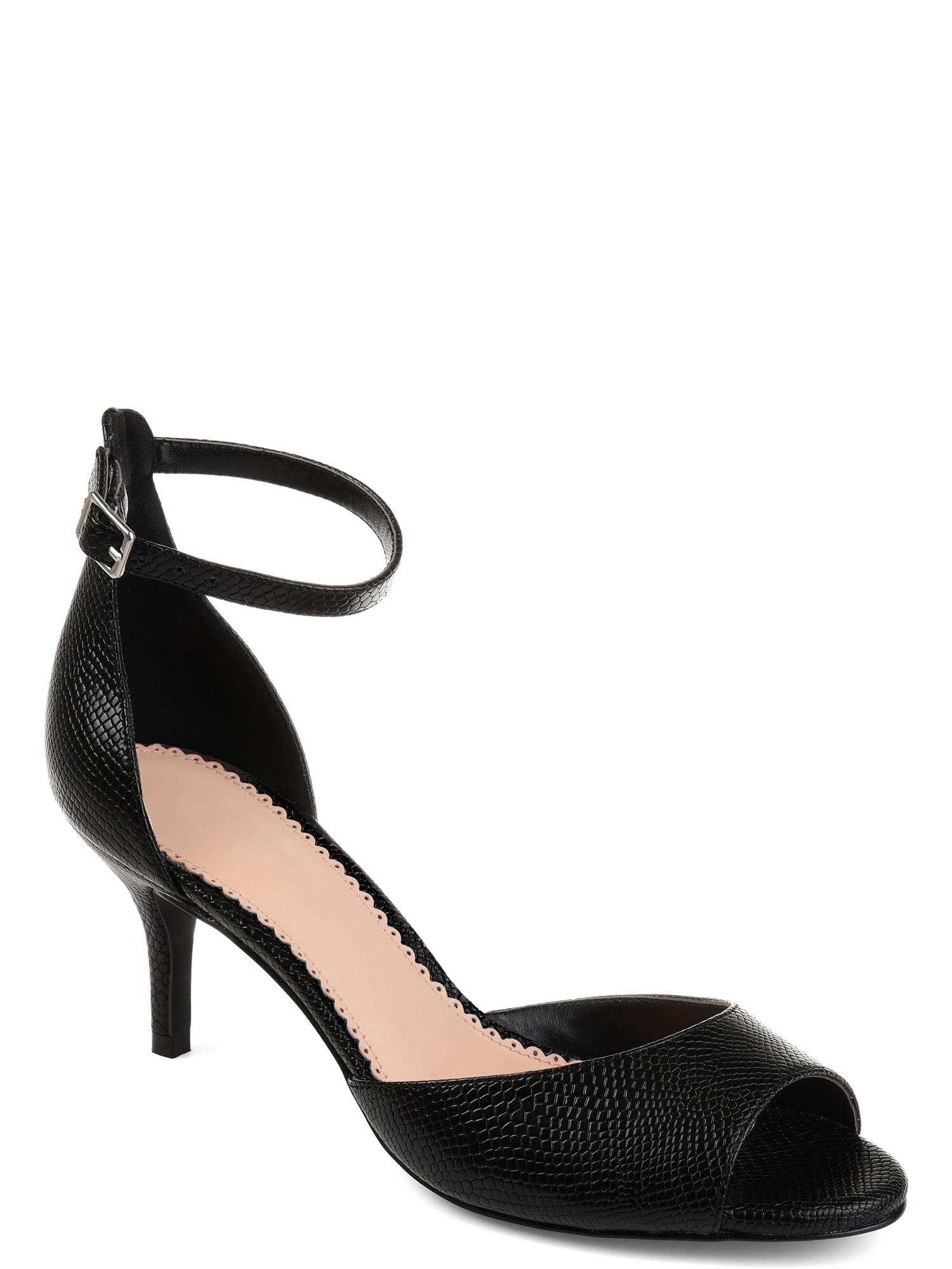 Womens Opentoe Ankle Strap Pump