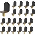 thumbnail image 1 of Bronze Shelf Pins, Glass Supports Furniture Cabinet Closet Bookcase Shelf Bracket-style Pegs 30 Pac, 1 of 5