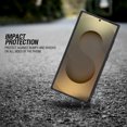 thumbnail image 3 of WIRESTER Shockproof Soft Rubber Cover Case for Samsung Galaxy S25 Ultra 6.8" 2025, Marble Gold And Blue, 3 of 5