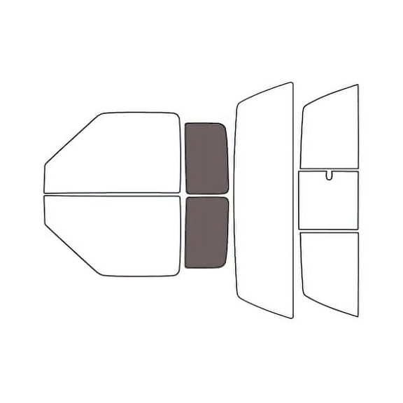 Avery Dennison NR Nano Ceramic IR Window Tint Kit Compatible with GMC Sonoma 1994-2003 (2 Door) -