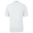 thumbnail image 3 of Men's Cutter & Buck White Kansas Jayhawks Team Logo Virtue Eco Pique Recycled Polo, 3 of 3