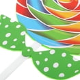 thumbnail image 5 of 2 piruletas grandes, adornos de caramelo, comida falsa, accesorios festivos para fotos, juguete para niños, 5 of 5