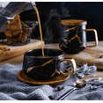 thumbnail image 2 of Marble Design Tea and Coffee Cup, Saucer and Spoon set, 2 of 5