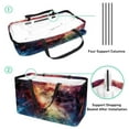 thumbnail image 4 of Galactic Planet Large Capacity Reusable Foldable Oxford Cloth Picnic Basket - Versatile Shopping Basket, Laundry Organizer, and Shopping Bag, 4 of 7