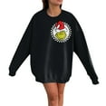 thumbnail image 1 of Chandail Grinch pour Femmes Grande Taille Mode Décontractée Imprimé de Noël Manches Longues Col Rond Chandail Ajusté Chandails en Molleton Grinch Imprimé, m, 1 of 4