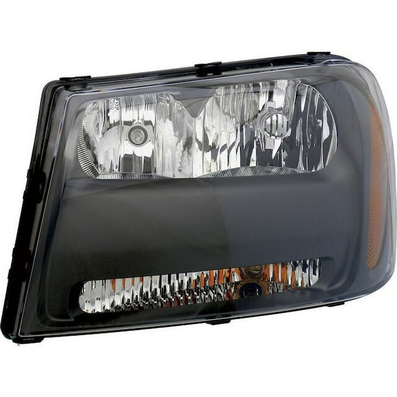 Left Headlight Assembly - Compatible with 2006 - 2009 Chevy Trailblazer 2007 2008