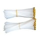 thumbnail image 1 of 100 astas de bandera pequeñas y duraderas con tapas para reuniones deportivas (blancas), 1 of 5