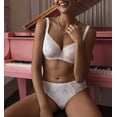 thumbnail image 4 of Freya Daydreaming Plunge Underwire Bra (400802),30E,Flora White, 4 of 5