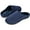 Corduroy Navy, variant on SLM Men's Bedroom Slippers Faux Fur Lined Non Skid House Shoes Warm