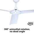 thumbnail image 4 of WINDLAND 12V Mini Ceiling Fan 5.5x2.1mm 20W for Outdoor Camping Tent Fan Easy Operation, 4 of 7