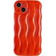 thumbnail image 1 of Caseative Patrón de ondulación de agua Marco de onda rizada suave compatible con funda para iPhone (blanco, iPhone 13 Pro Max), 1 of 4