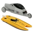 thumbnail image 1 of Barco pequeño con manivela, kit de experimentos científicos de física, juguetes experimentales educativos STEM, coche de carreras con manivela de alta capacidad, 1 of 12