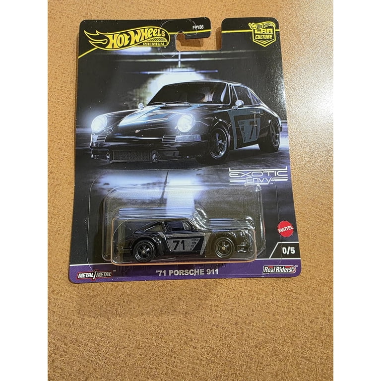 ホットウィール　チェイス　71 PORSCHE 911 Hot Wheels Premium '71 Porsche 911 Chase Die-Cast Car, Car Culture