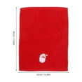 thumbnail image 2 of HEALEEP 3Pcs Cotton Face Towels Christmas Embroidery Decorative Towels for Home Use, 2 of 6