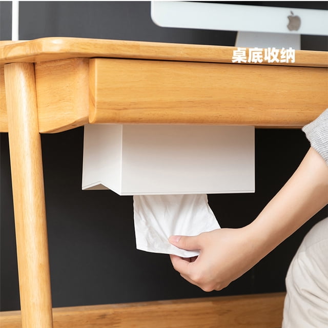 unbranded 1Ud Portarrollos De Pared De Plástico Con Adhesivo Sin Daños Para Y Cocina