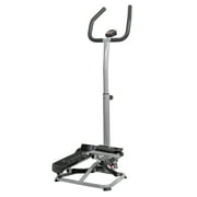 Sunny Health & Fitness Mini Twister, Stair Stepper, Climber Step Machine with Handlebar for Total Body Toning, SF-S020027