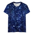 thumbnail image 4 of Women's Sparkly T-Shirts Carnival Printed Short Sleeve Round Neck Tunic Tops 2026 Trendy Casual Classic Fit Pullover Tees, 4 of 4