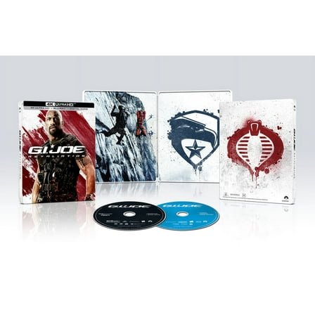 GI Joe 2: Retaliation (Steelbook) (4K Ultra HD   Blu-Ray   Digital Copy)