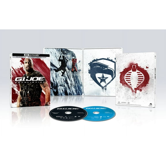 GI Joe 2: Retaliation (Steelbook) (4K Ultra HD   Blu-Ray   Digital Copy)