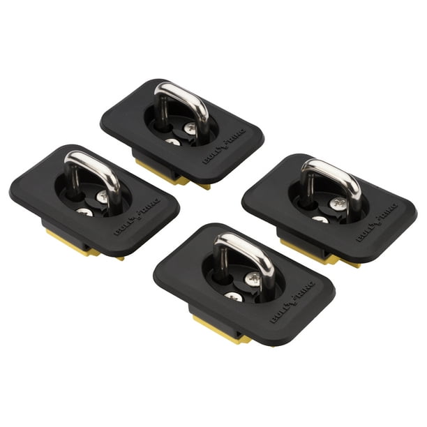 Bull Ring 4001 2 Pair Retractable Truck Tie Downs Anchor Points Walmart Com