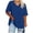 Navy(Womens T Shirts), variant on No Boundarie Women's Oversized V Neck T-Shirt Summer Short Sleeve Drop Shoulder Tee Casual Loose Tunic Tops for Leggings S-5XL